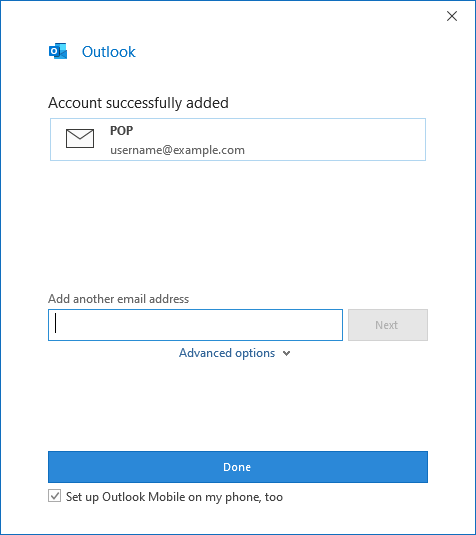 office 365 outlook windows security popup