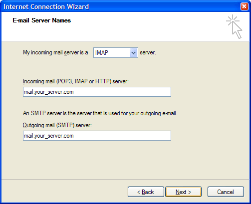 Internet Connection Wizard