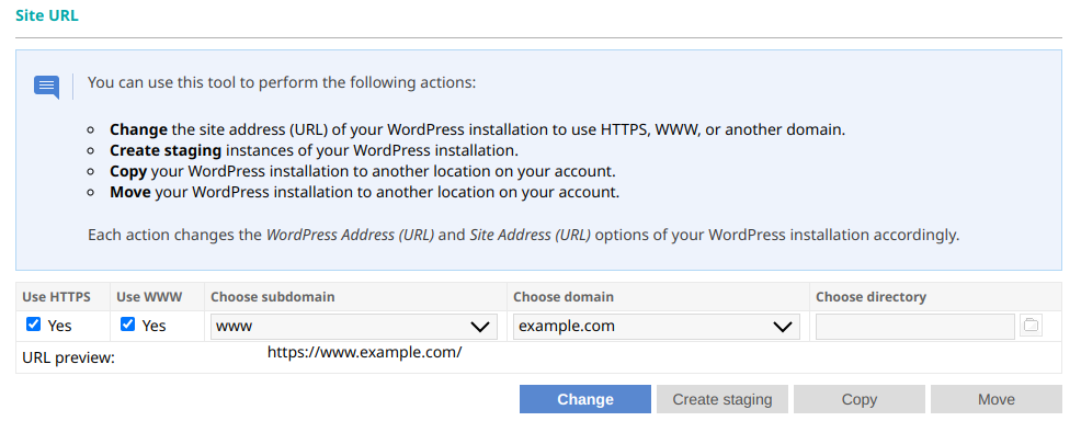 WordPress Site URL HTTPS