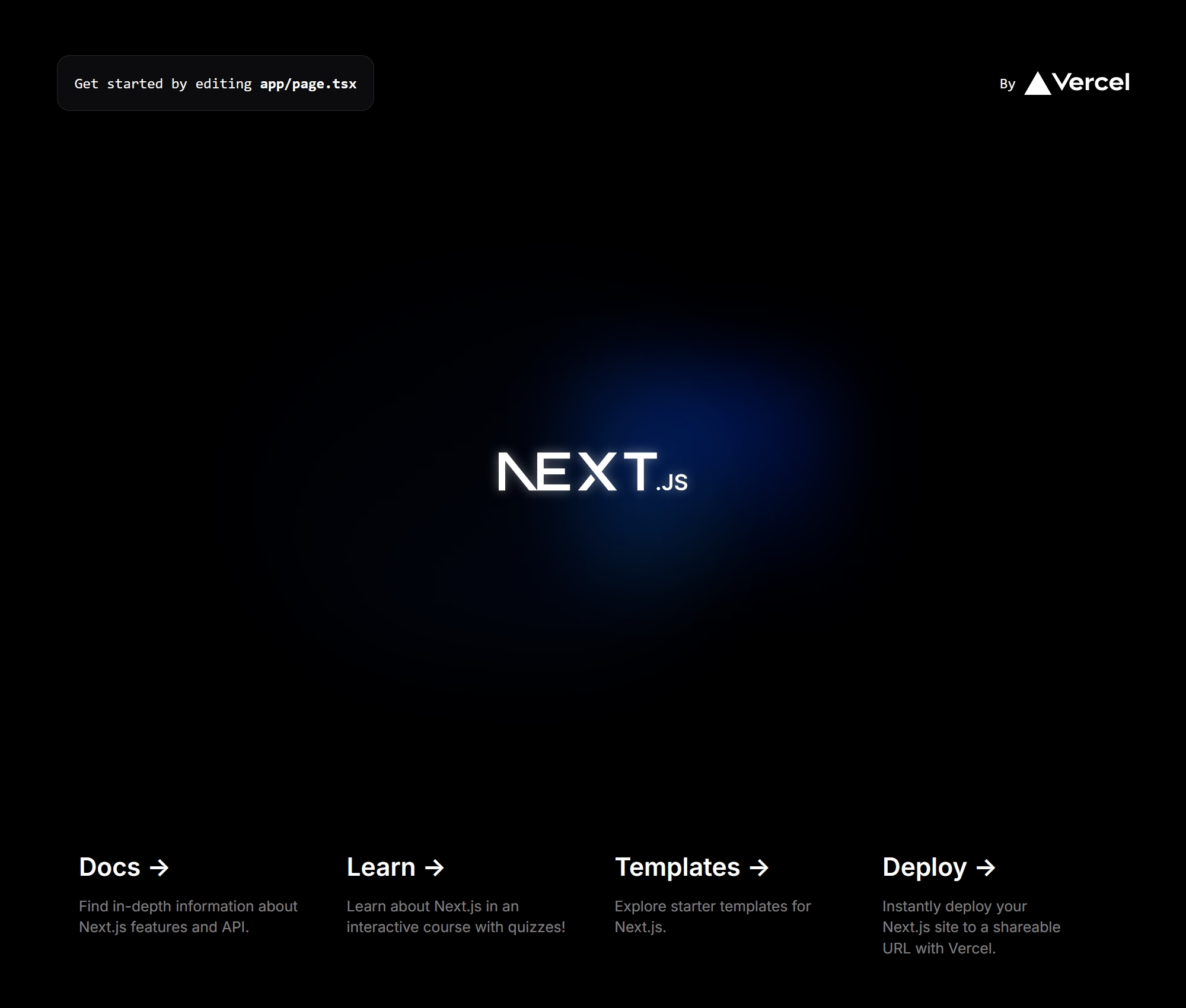 Welcome to Next.js