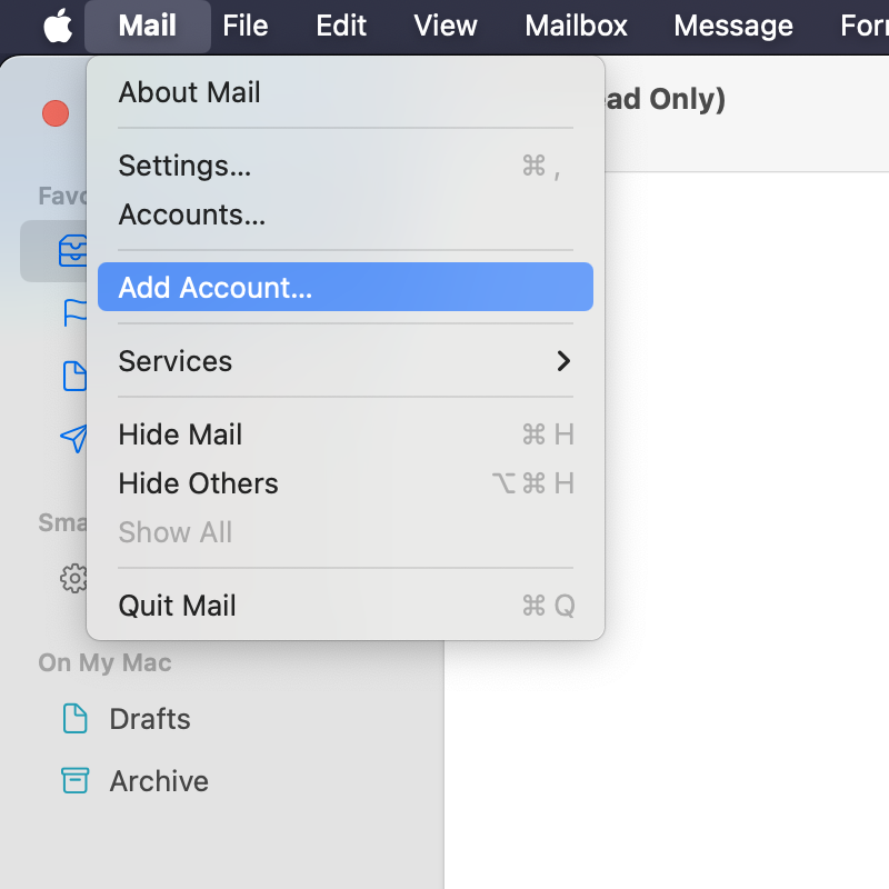 Apple Mail for macOS 13 / 14 / 15 (IMAP & SMTP over SSL) - Online ...