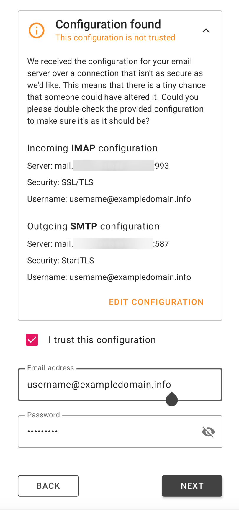 Server Settings