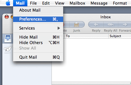 Apple Mail за Mac OS X 10.4 (IMAP & SMTP over SSL) - Документация ...