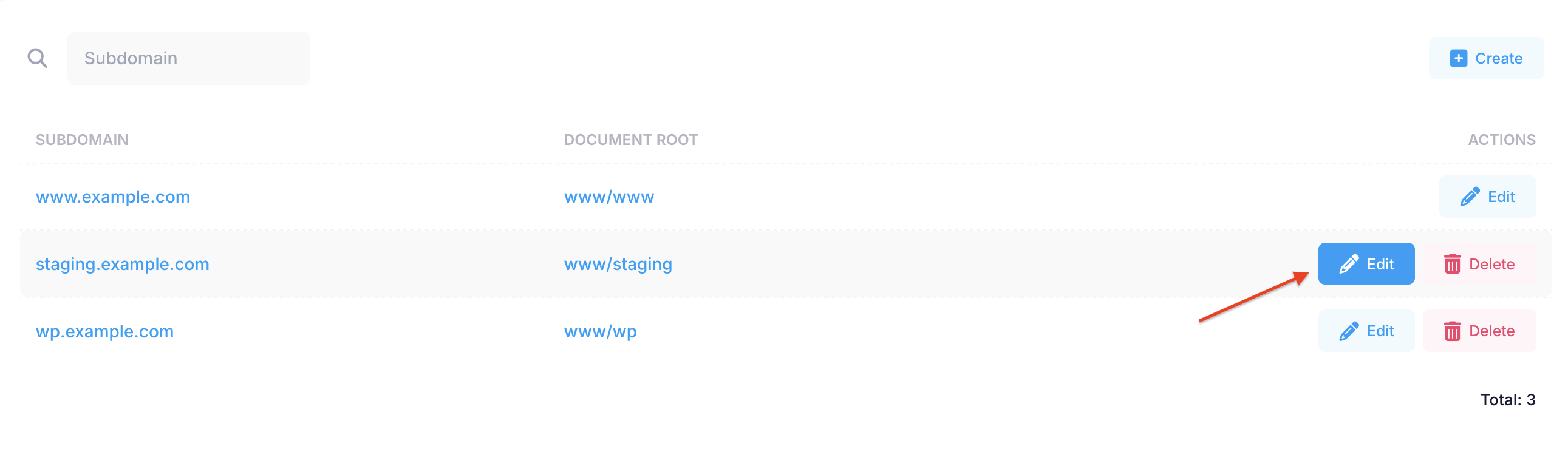 Change Document Root