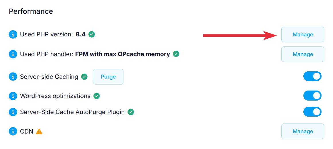 WordPress PHP version WordPress PHP version