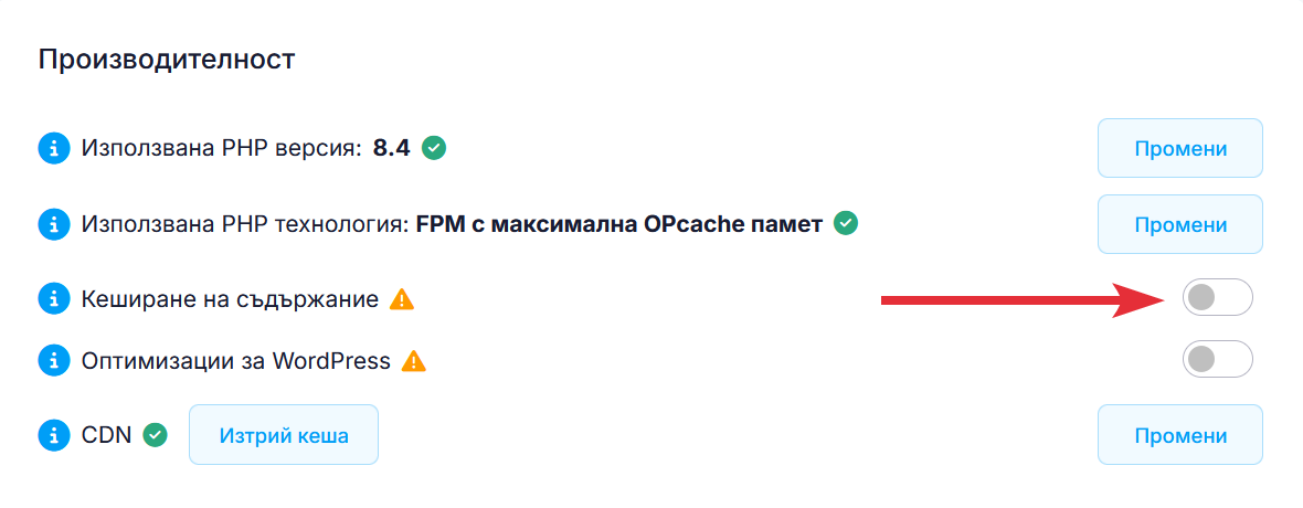 Кеширане на съдържание за Wordpress Кеширане на съдържание за Wordpress