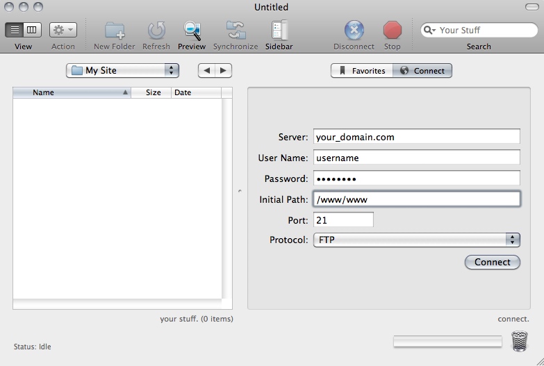 transmit for mac